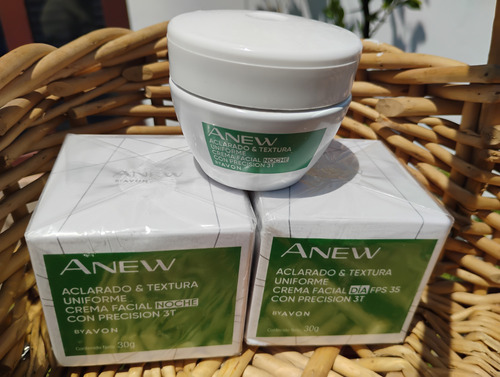 Set De Cuidado Facial Anew Aclarado Y Textura Uniforme 3t.