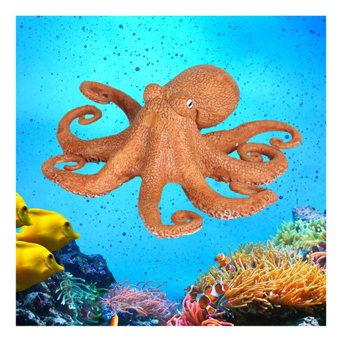 De 2 De Modelo De Pulpo Animal, Juguetes De Plástico Para