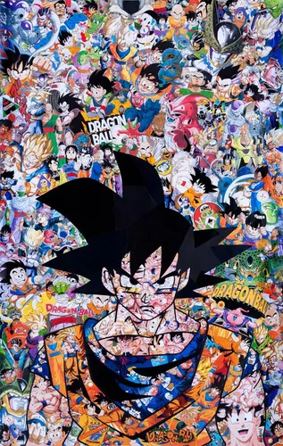 Quadro Decorativo Goku Desenho Japones