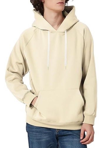 Sudadera Con Capucha Deportiva Casual De Color Sólido