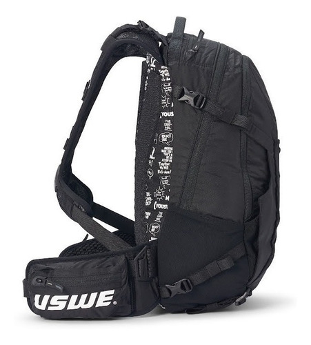 Mochila De Aventura Uswe Shred 16 Carbon Black