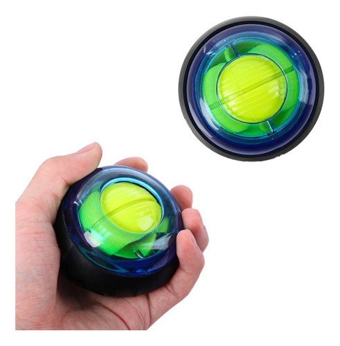 Giroscopio de culturismo Wrist Ball Power Ball Crystal