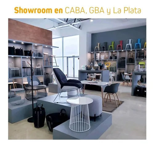 Mesa Auxiliar Apoyo Plegable De Acero Living Estar Interior