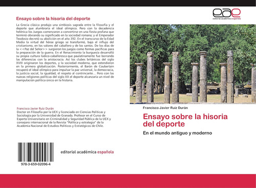 Libro: Ensayo Sobre Hisoria Del Deporte: En Mundo Antig