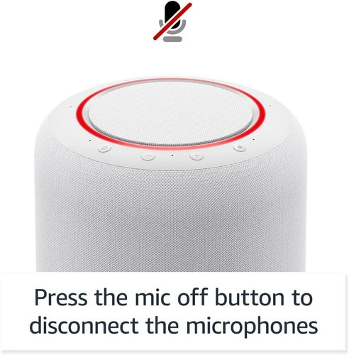 Parlante Amazon echo Echo Studio B07G9Y3ZMC con bluetooth y wifi blanco 220V
