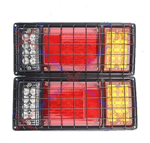 2pcs Led Camión Remolque Luces Traseras Barra Kit 40 L...