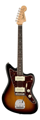 Guitarra eléctrica Fender American Original '60s Jazzmaster de aliso 3-color sunburst brillante con diapasón de palo de rosa