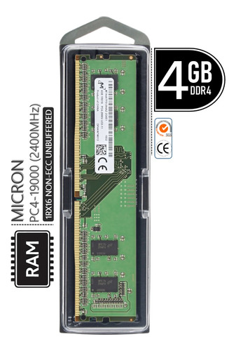 4gb Ddr4 2400mhz Dual Rank 1.2v 288-pin Desktop Memory