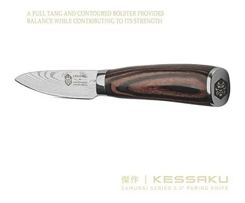 Cuchillo De Despiece Kessaku Serie Samurai Acero De Alto Car