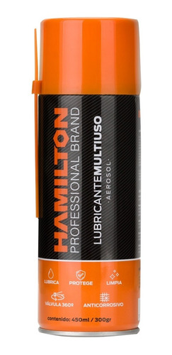 Lubricante Multiuso Aerosol Limpia Protege Hamilton 450ml