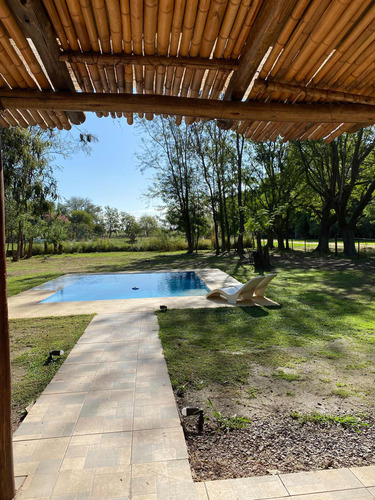 Imagen 2 de 27 de Casa Quinta Privada Alquiler Temporal A Solo 130km De Capital Pueblo Rural Ideal Para Descansar Cerca De San Antonio De Areco Y Baradero