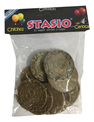 Monedas Piratas De Cotillon Pack X 10 Un