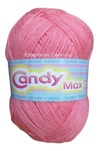Estambre Candy Max Tamm Madeja De 200 Grs Crochet Color Palo De Rosa