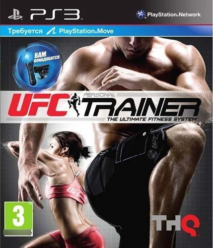 Jogo Ufc Personal Trainer Ps3 Mídia Física Frete Grátis Move