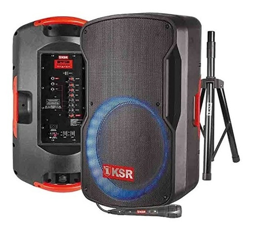 Bafle Kaiser Msa7515mx Bluetooth Tripie Micrófono