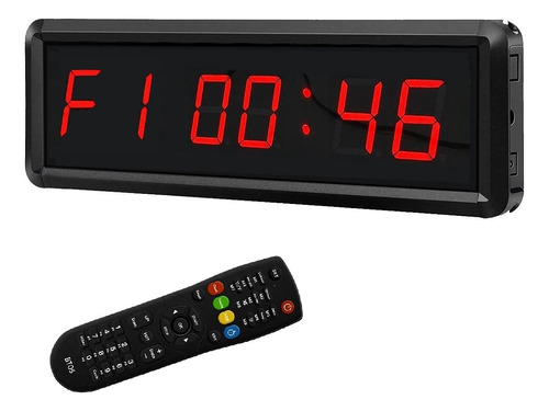 Reloj De Pared Digital Led Con Cuenta Regresiva, Cronómetro 