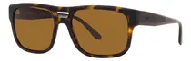 Comprar Lente polarizada solar rectangular Emporio Armani Ea4197 5879\u002F83, color tortuga, marco de tortuga, varilla de tortuga brillante, marrón brillante