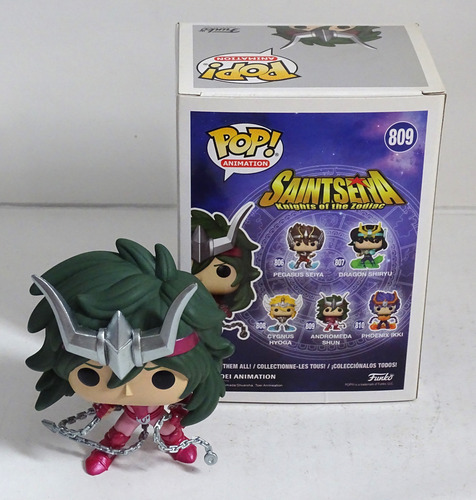 Funko Pop! Animation Saintseiya - Andromeda Shun 809. (Usado)