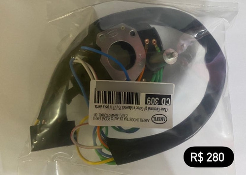 Kit Chave De Seta P/corcel 1 Com Pisca Alerta E Alavanca