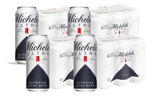 Cerveza Michelob Ultra 473ml Pack X24 Uni