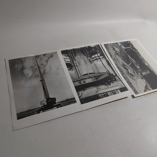 Antiguas Fotos Naves Espaciales. Lote De 9. Ian1923 (Usado)