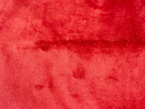 Juego De Sábana Flannel Montreal Roja Queen Size