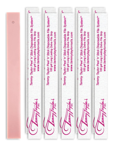 Tammy Taylor Grit Nail Files Para Uñas Acrílicas | Peel And