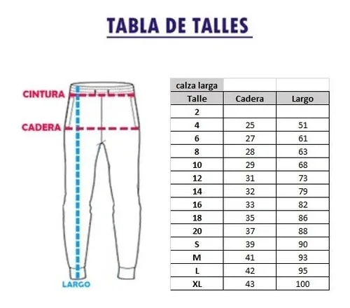 Talle para nena de 2 años sale