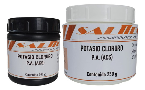 Potasio Cloruro P. A. X 100 Gr - Salttech