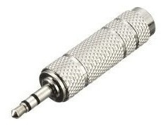 Adaptador Metal Entrada P10/ Saida P2 Estereo Xp013