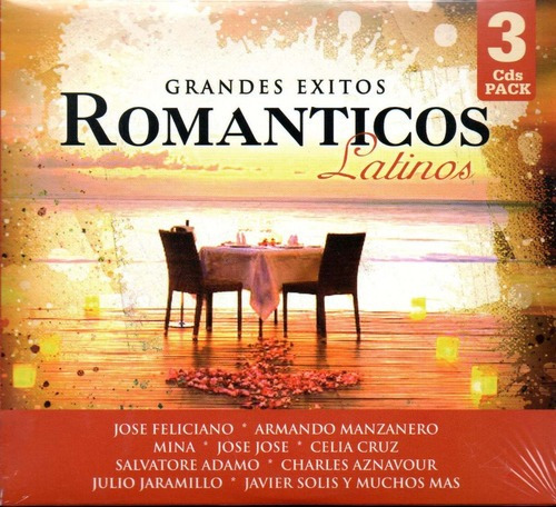 Grandes Éxitos Románticos Latinos 3cds