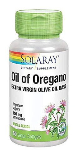Aceite De Orégano Suplemento, Solaray