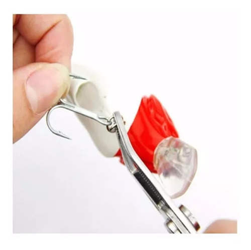 Alicate Pesca Multifuncional Corte Tira Anzol Com Bainha