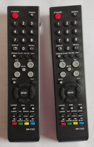 Control Remoto Tv Cyberlux Led Modelo Cxtlcd-24mv