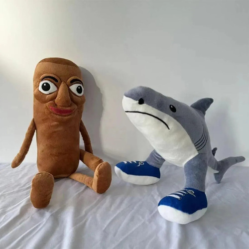 Peluche De Tiburón, Suave Y Divertido Peluche De Tiburón