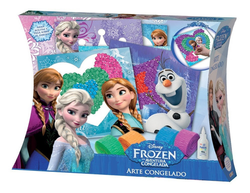 Arte Congelado Frozen Kreker, Juego De Manualidades Y Arte