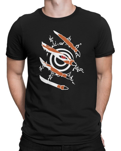 Polera Naruto Sello Kyubi - V2