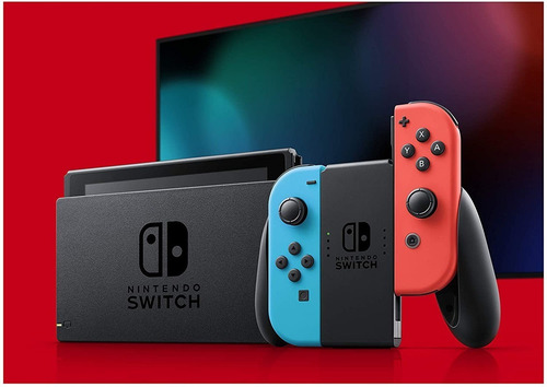 Imagen 4 de 4 de Nintendo Switch Neon + Mariokart 8 + 3 Meses Nintendo Online