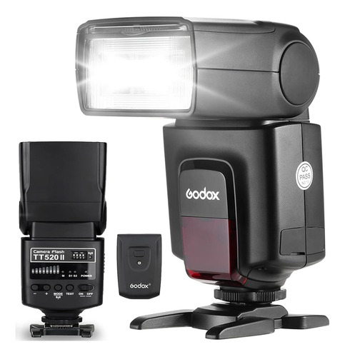 Flash Tt520ii Speedlight Receptor Inalámbrico 433 Mhz