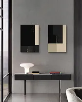 Comprar Cuadros Abstracto Pintado A Mano Diptico Nordico Minimalista