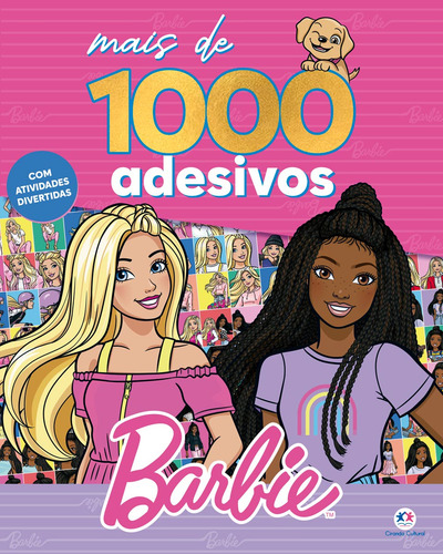 Livro Adesivos Barbie - Mais De 1000 Adesivos: Divirta-se Com Barbie E Suas Amigas Neste Livro Repleto De Atividades, Desenhos Para Colorir E Adesivos Para Colar Onde Quiser!