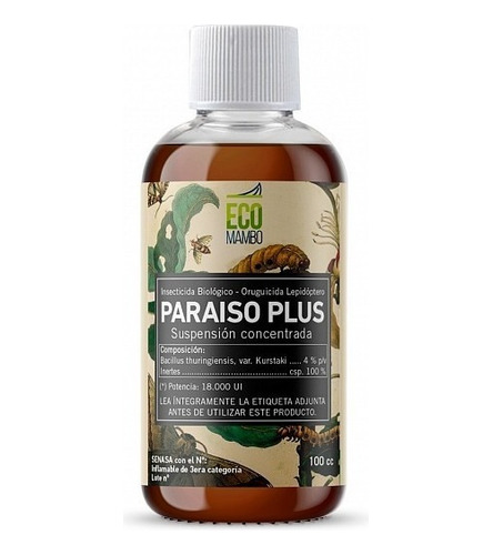 Ecomambo Paraiso Plus Insecticida Biologico 100 Cc