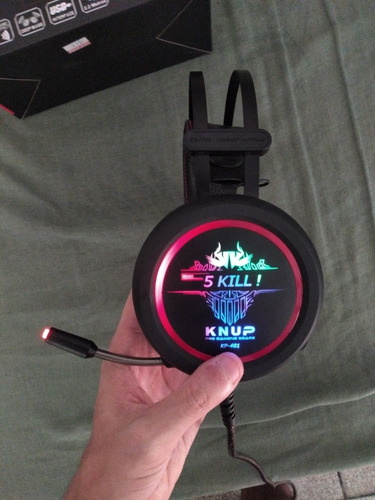 Headset Gamer Knup 5 Kill Rgb