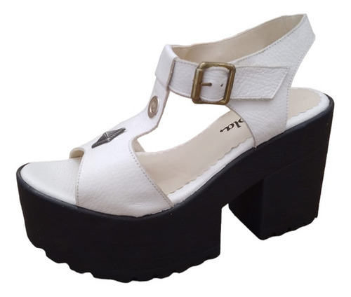 Sandalias Corre Lola Mujer Cuero Talle 38 Art163