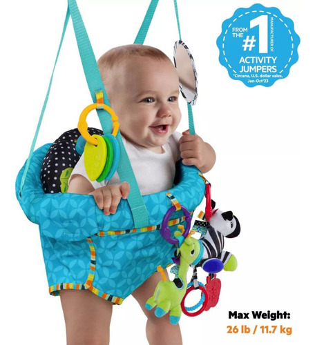 Gimnasio Brincolin Bebe Jumper Peluches Bright Starts 10410