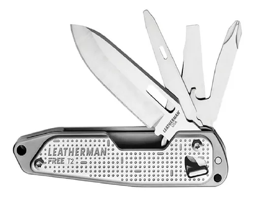 Navaja Leatherman Super tool plata con linterna