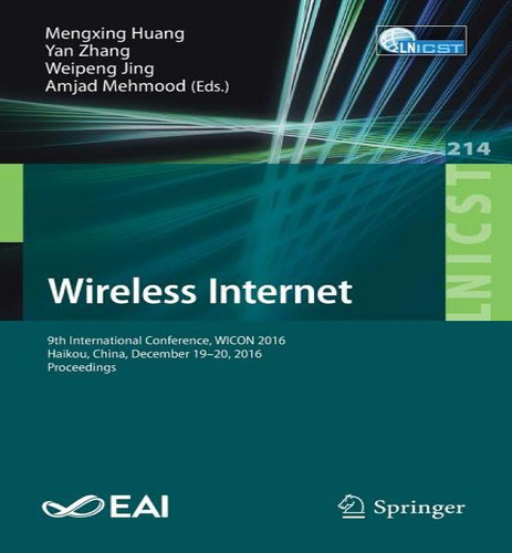 Libro Wireless Internet : 9th International Conference, W...