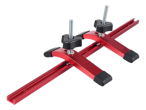 Abrazadera De Sujeción De Pista En T, 2 Uds., Con Rojo