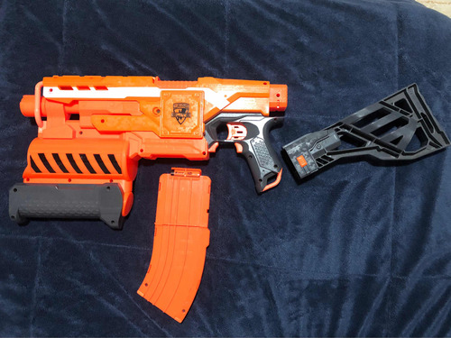 Nerf Elite Demolisher 2 En 1 Usada