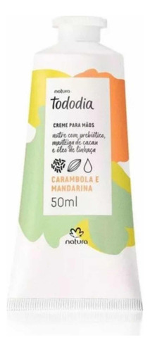  Creme Nutritivo Para As Mãos Carambola E Mandarina 50ml